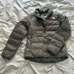 The North Face Forest Green Quilted Jacket